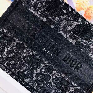 CD-Tote Bag Black Floral( Used)